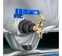 Cost Wise Ibc Tank S60X6 Coarse Threaded Outlet Tap Kit With Swivel Extender Cap To Bring The Tap Out From The Metal Cage