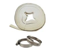 Cost Wise Layflat Discharge Hose 15M Length X 32mm Diameter,for Pond, Garden Irrigation, Hot Tub, Swimming Pool,sump Or Dirty Flood Water