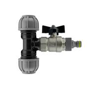 Cost Wise Mdpe To Click-Lock Butterfly Valve-Universal Click-Lock Connection Kit (25mm Tee)