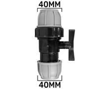 Cost Wise Mdpe Water Pipe Plumbing Fittings-Compression Flow Control Valves For Drinking Water/irrigation Supply 40mm