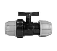 Cost Wise Mdpe Water Pipe Plumbing Fittings-Compression Flow Control Valves For Drinking Water/irrigation Supply 25mm