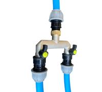 Cost Wise Mdpe Water Supply Pipe Compression Fittings With Metal Manifold/ Splitter,available For 25mm Mdpe Pipe