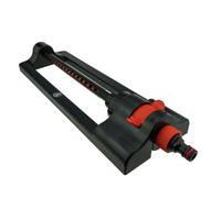 Cost Wise Oscillating Bar Sprinkler Black/orange Finish With Quick Click-Lock Hose Connection And Built-In Cleaning Needle