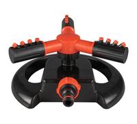 Cost Wise Outdoor Garden Watering/irrigation Three Arm Multi-Position Rotating Sprinkler 360 Degree For Lawn/grass/shrubs