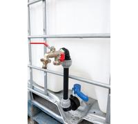 Cost Wise Swan Neck Ibc Tank Riser Kit 30Cm Tap Extension, Fits 2" S60 X 6 Outlet, Easy Filling For Buckets & Watering Cans, Includes Mdpe F