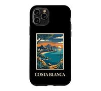 Costa Blanca Spain Europe Mediterranean Coast Retro Case for iPhone 11 Pro