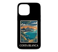 Costa Blanca Spain Europe Mediterranean Coast Retro Case for iPhone 13 Pro Max
