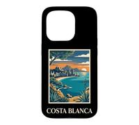 Costa Blanca Spain Europe Mediterranean Coast Retro Case for iPhone 15 Pro