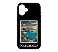 Costa Blanca Spain Europe Mediterranean Coast Retro Case for iPhone 16