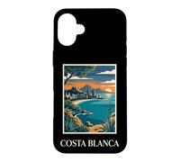 Costa Blanca Spain Europe Mediterranean Coast Retro Case for iPhone 16 Plus