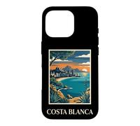 Costa Blanca Spain Europe Mediterranean Coast Retro Case for iPhone 16 Pro