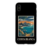 Costa Blanca Spain Europe Mediterranean Coast Retro Case for iPhone XS Max