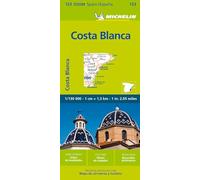 Costa Blanca - Zoom Map 123: Straßen- und Tourismuskarte 1:130.000