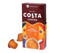 Coffee pods for Nespresso® machines Costa Coffee Colombian Roast Espresso, 10 pcs.