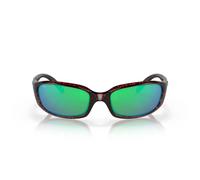 Costa Brine Mirrored Polarized Sunglasses Golden Green Mirror 580G/CAT2 Woman