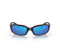 Costa Brine Mirrored Polarized Sunglasses Golden Blue Mirror 580G/CAT3 Woman