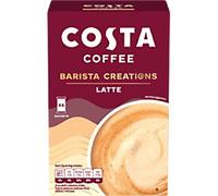 COSTA COFFEE Barista Creations Instant Coffee Sachets Latte 17 g Pack of 6