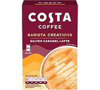 COSTA COFFEE Barista Creations Instant Coffee Sachets Latte Salted Caramel 17 g Pack of 6