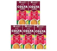 Costa Coffee Bright Latin Blend Nespresso Compatible Aluminium Coffee Pods x10 (Pack of 5, Total 50 Capsules)