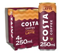 Costa Coffee Caramel Latte 4 x 250 ml