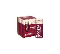 Costa Coffee Classic Latte Iced Coffee 4 x 250ml