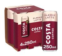 Costa Coffee Latte 4 x 250 ml