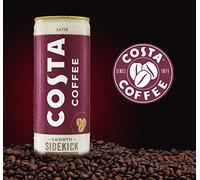 Costa Coffee Iced Coffee 12 x 250ml Cans (Latte, 12 x 250ml)