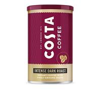 COSTA COFFEE Instant Ground Beans Tin, Intense Dark Roast, 600 Count