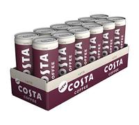 Costa Flavoured Latte Coffee Drink On The Go Smooth Creamy 12 x 250ml