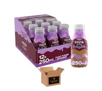 Costa Coffee - Premium Coffee Beans, Iced Coffee, Latte, Caramel & Frappe Drinks, Ready to Drink Coffee, Variety Pack | Instant Cafe Quality Beverage (Frappe Choc Fudge Brownie Iced 250ml - Pack 12)