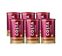Costa Coffee Smooth Medium Roast Coffee Finely Ground Beans 6x100g