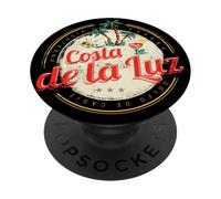 Costa de la Luz vintage Andalusia Spain souvenir vacation PopSockets Adhesive PopGrip