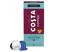 Costa decaf capsules Coffee Decaf Blend, compatible with Nespreso ESPRESSO (Decaf Blend ESPRESSO, 50 capsules)