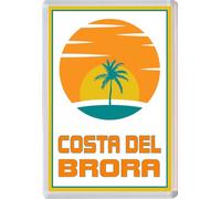 Costa del Brora - Jumbo Fridge Magnet 96 x 67mm