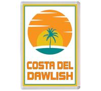 Costa del Dawlish - Jumbo Fridge Magnet 96 x 67mm