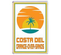 Costa del Grange-over-Sands - Jumbo Fridge Magnet 96 x 67mm