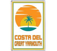 Costa del Great Yarmouth - Jumbo Fridge Magnet 96 x 67mm