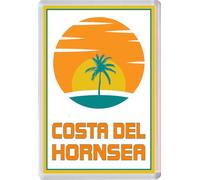 Costa del Hornsea - Jumbo Fridge Magnet 96 x 67mm