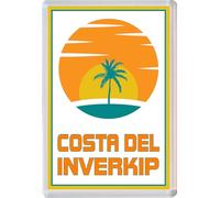 Costa del Inverkip - Jumbo Fridge Magnet 96 x 67mm