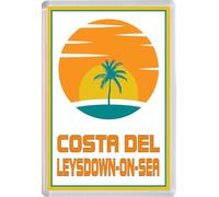 Costa del Leysdown-on-Sea - Jumbo Fridge Magnet 96 x 67mm