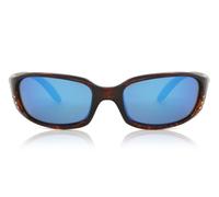 Costa Brine Mirrored Polarized Sunglasses Golden Blue Mirror 580G/CAT3 Woman