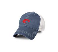Costa Del Mar Costa Mesh Trucker Hat, Slate Blue + White, One Size