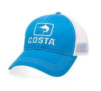 Costa Del Mar Marlin Trucker Hat, Blue/White, X-Large