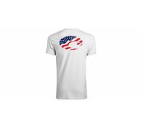 Costa Del Mar Men's C Wave Tee, White USA, XL