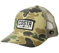 Costa Del Mar Men's Camo Duck Trucker Cap, Camo, One Size