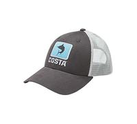 Costa Del Mar Men's Marlin Waves Trucker, Charcoal, One Size