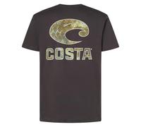Costa Del Mar Men's Mossy Oak Coastal Short Sleeve Crewneck T-Shirt, Shark, Large