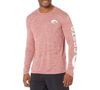 Costa Del Mar Men's Technical Catonic Crew, Red, Medium