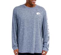 Costa Del Mar Men's Technical Crew Shirt, Cationic Gray, XL