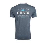 Costa Del Mar Men's Topwater T-Shirt, Dark Heather, Medium
